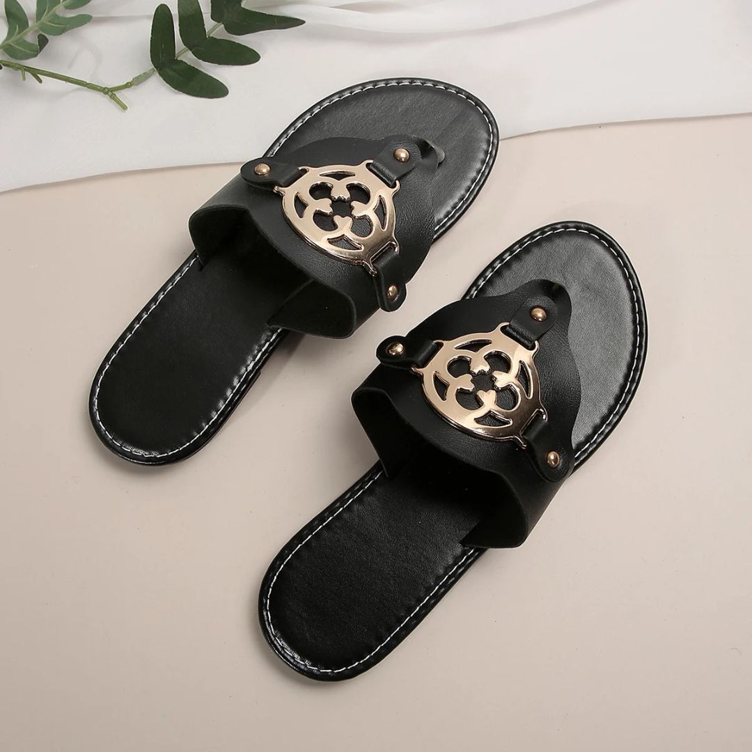 Kvinders Flade Sandaler Komfortabel Design 1