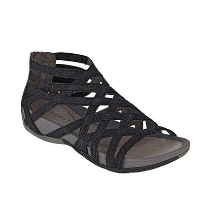 Kvinders Flade Sandaler Romersk Stil 14