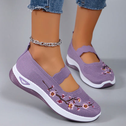 Kvinders Flade Sko Åndbart Mesh Casual Sommerfootwear 2