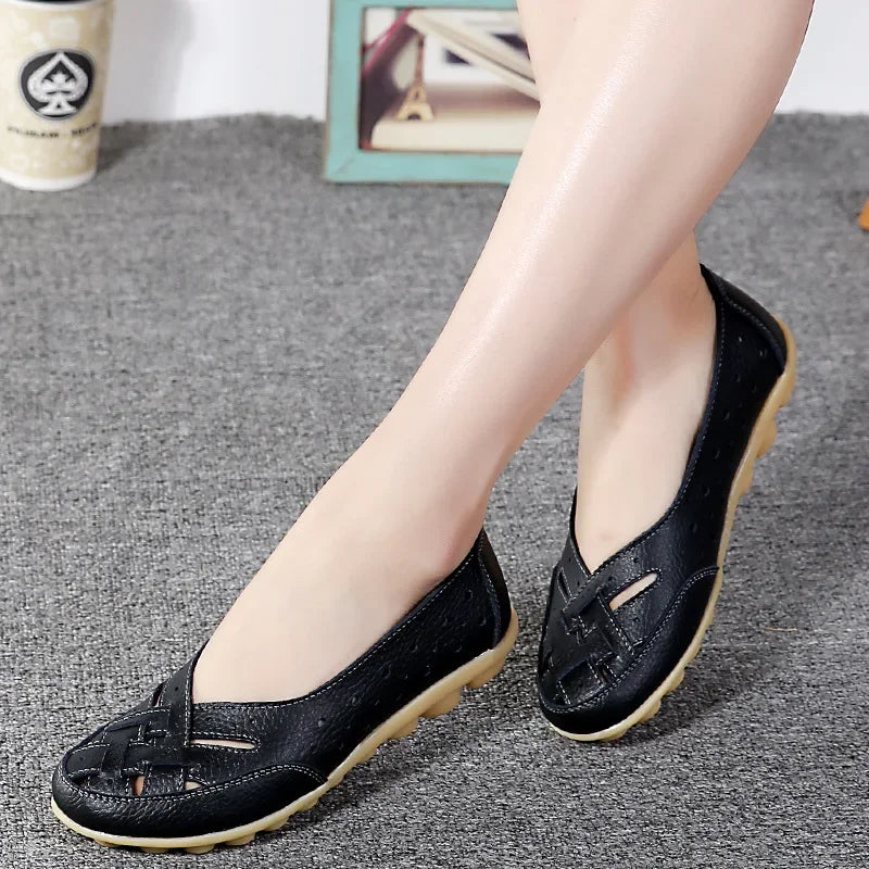 Kvinders Flade Sko Loafers 5
