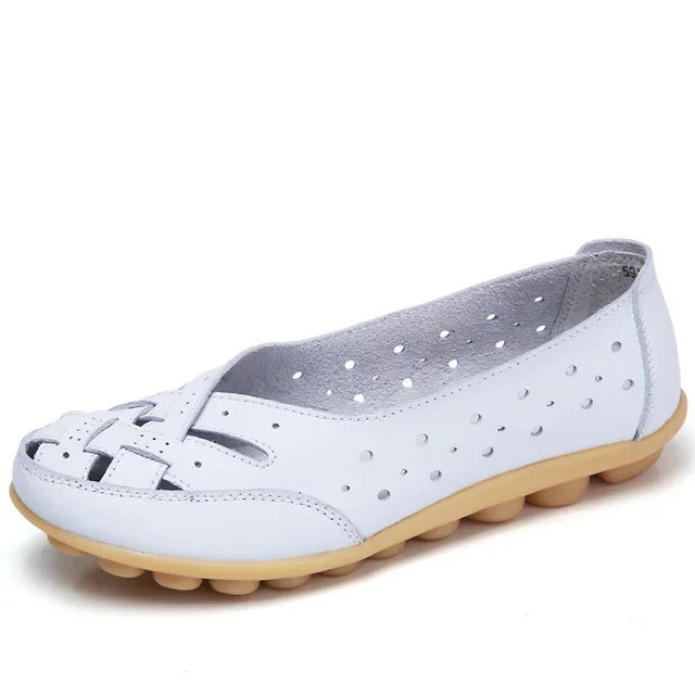 Kvinders Flade Sko Loafers 8