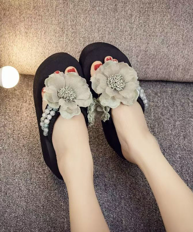 Kvinders Flip Flops med Blomsterdesign 2