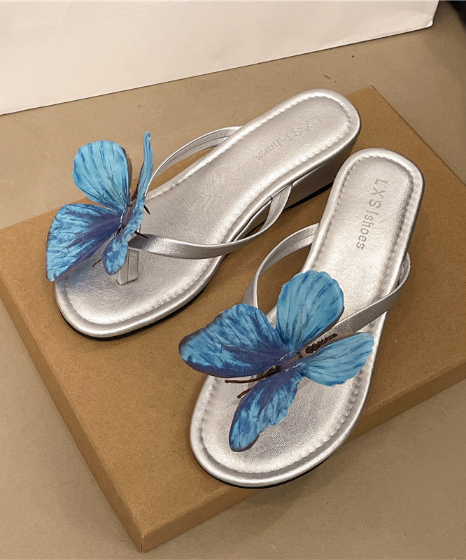 Kvinders Flip Flops med Sommerfugl Design 2