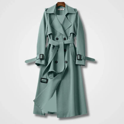 Kvinders Forårs Trenchcoat Med Tidløs Stil 1