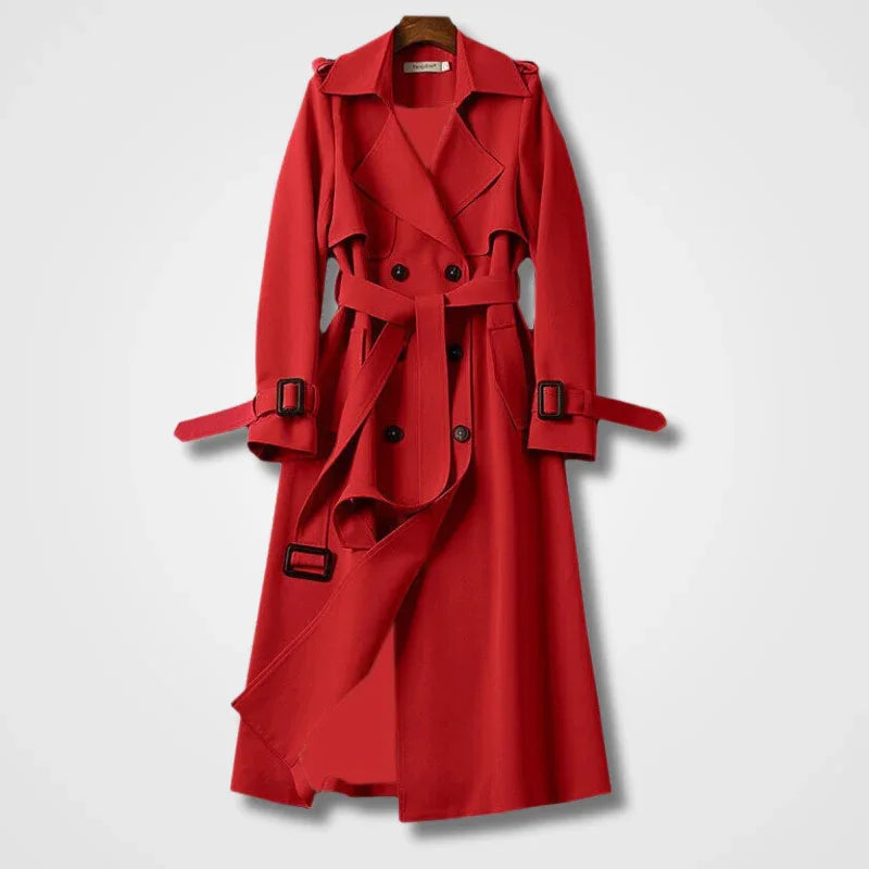 Kvinders Forårs Trenchcoat Med Tidløs Stil 3