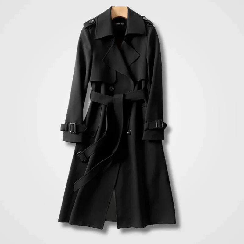 Kvinders Forårs Trenchcoat Med Tidløs Stil 4