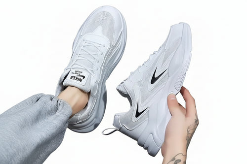 Kvinders Fritidssneakers Åndbar Mesh Design 0