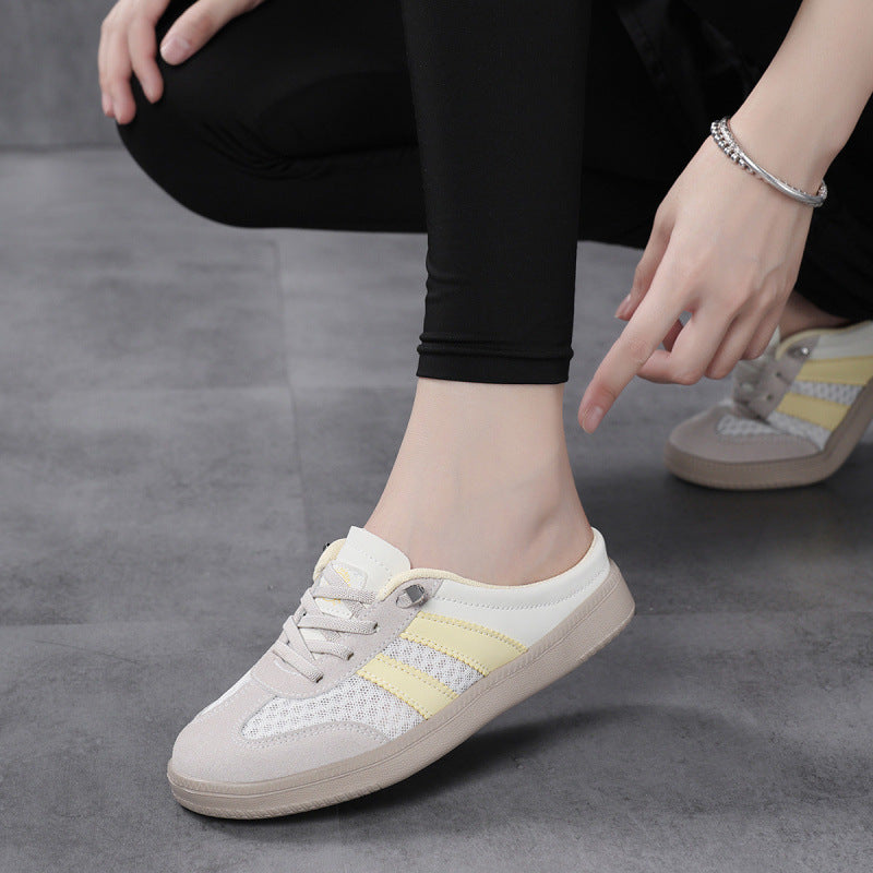 Kvinders Fritidssneakers med Skridsikker Sål 4