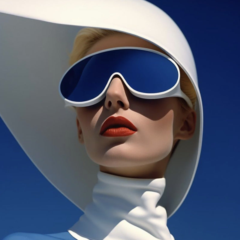 Kvinders Futuristiske Solbriller 1