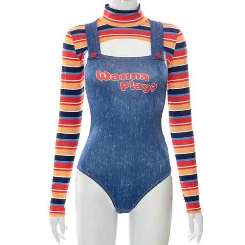 Kvinders Halloween Bodysuit Inspireret af Filmkarakter 5