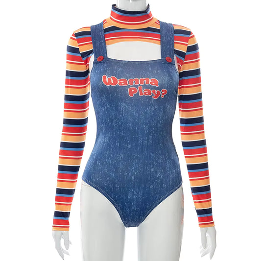 Kvinders Halloween Bodysuit Inspireret af Filmkarakter 5