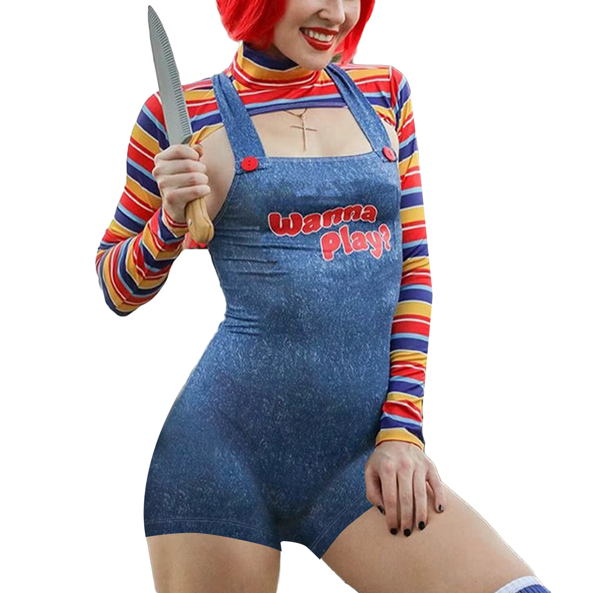 Kvinders Halloween Bodysuit Inspireret af Filmkarakter 6
