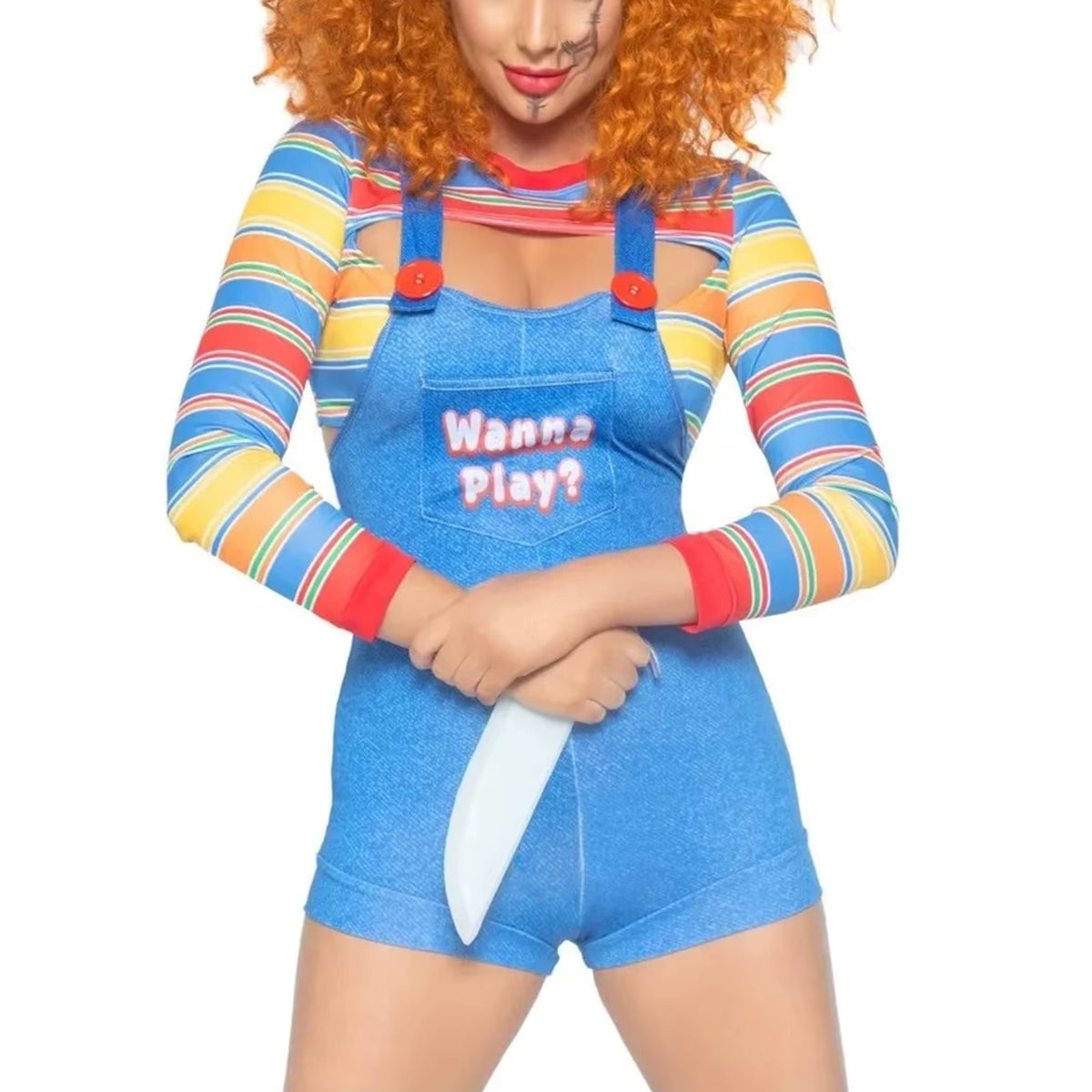 Kvinders Halloween Bodysuit Inspireret af Filmkarakter 7