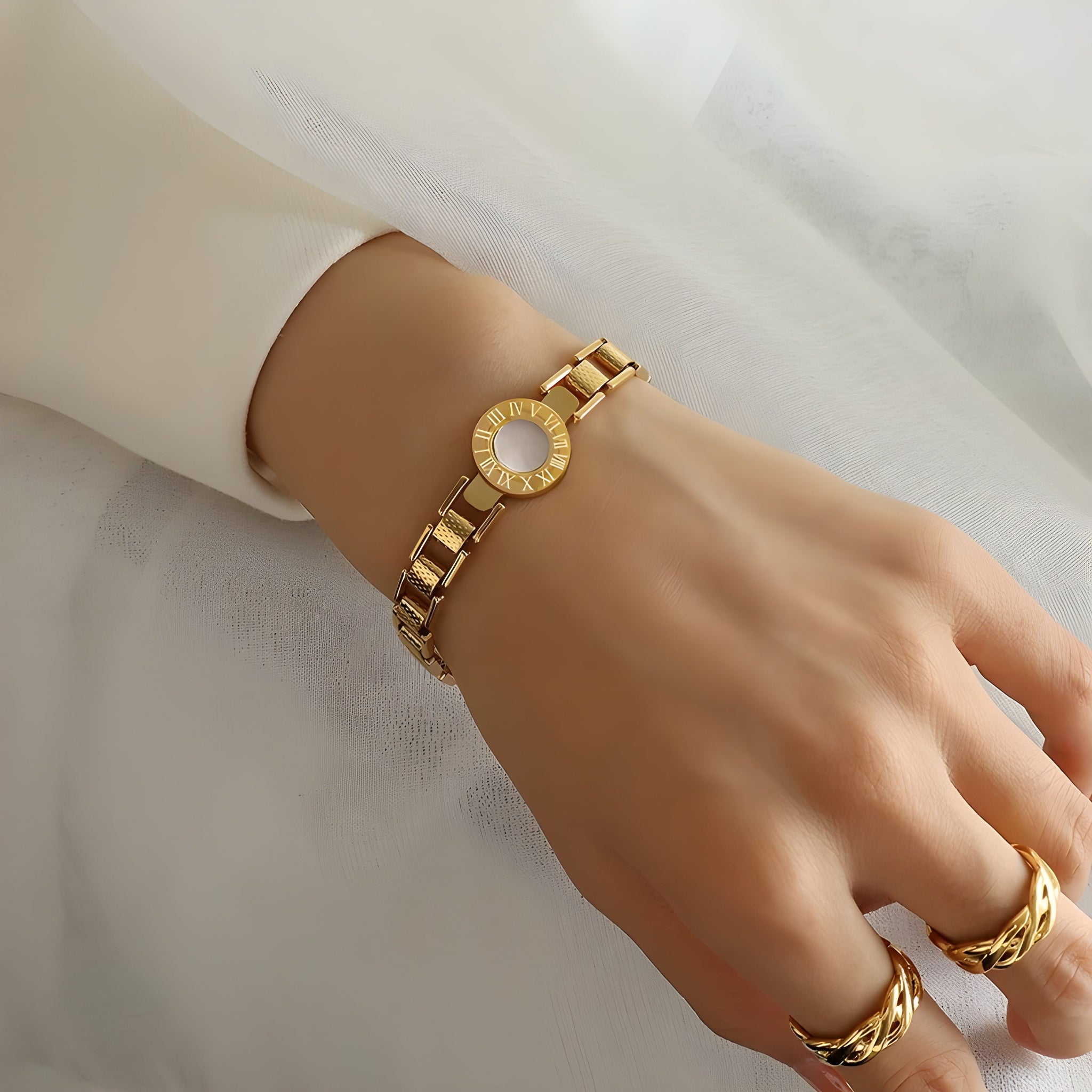 Kvinders Halo Armbånd Geometrisk Design 2