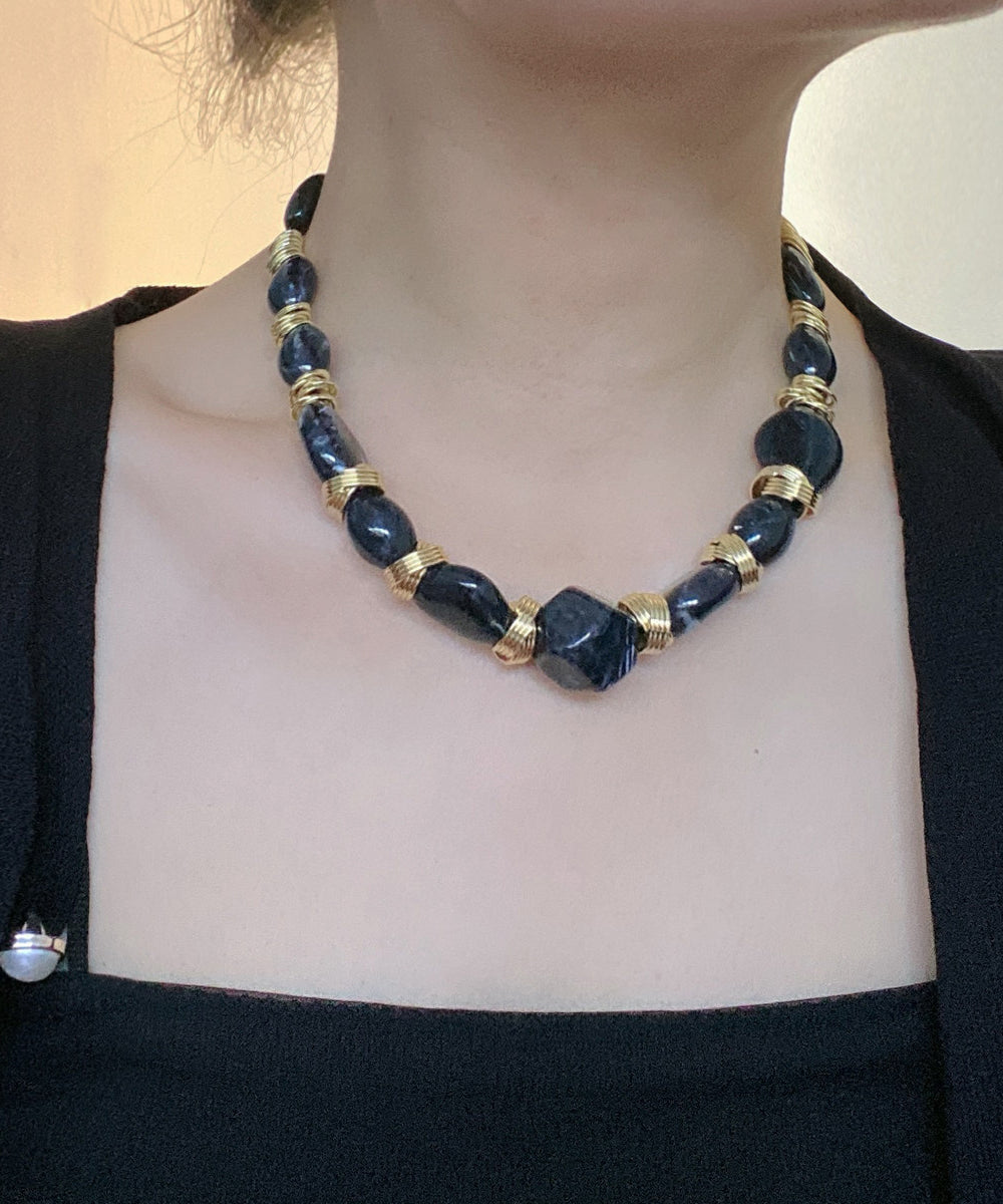 Kvinders Halskæde Asymmetrisk Beading Boho Stil 2