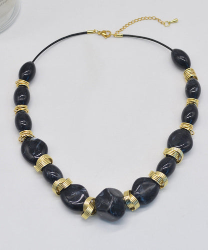 Kvinders Halskæde Asymmetrisk Beading Boho Stil 3