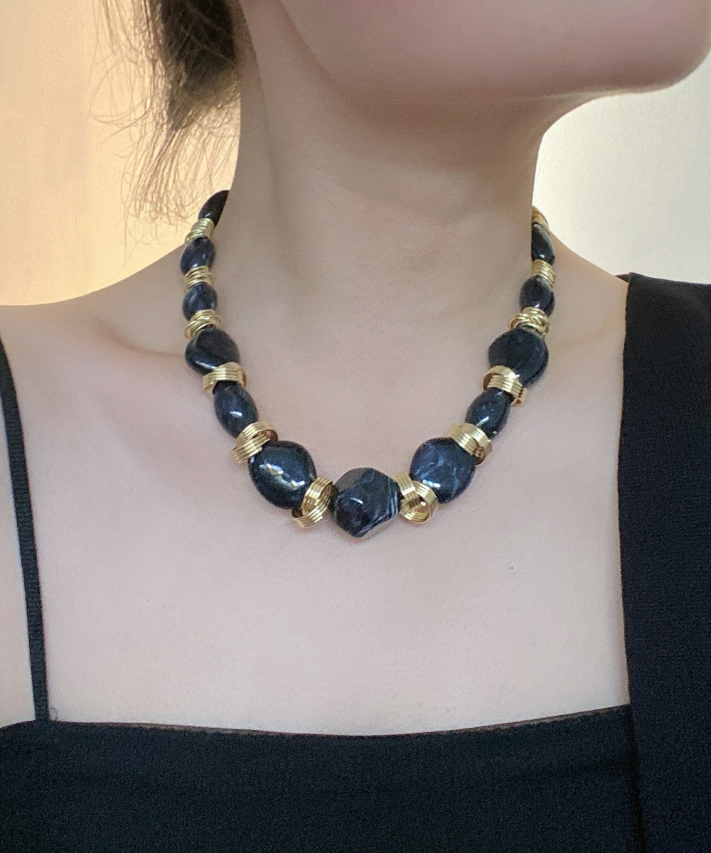 Kvinders Halskæde Asymmetrisk Beading Boho Stil 4