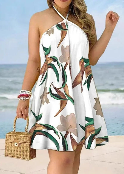 Kvinders Halter Kjole Boho Stil 2