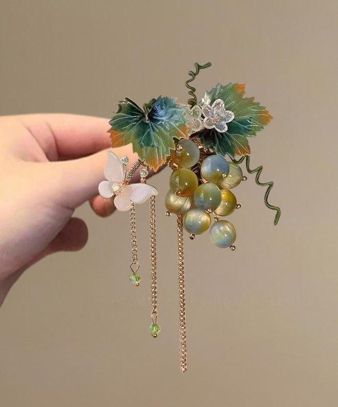 Kvinders Hårnål med Grape Tassel Design 2