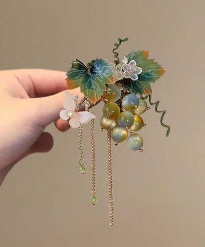 Kvinders Hårnål med Grape Tassel Design 2