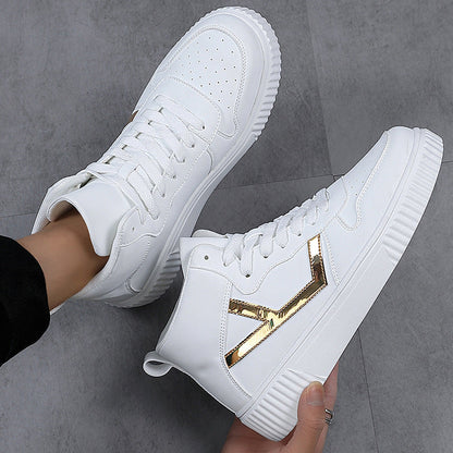 Kvinders High-Top Sneakers Trendy Design 7