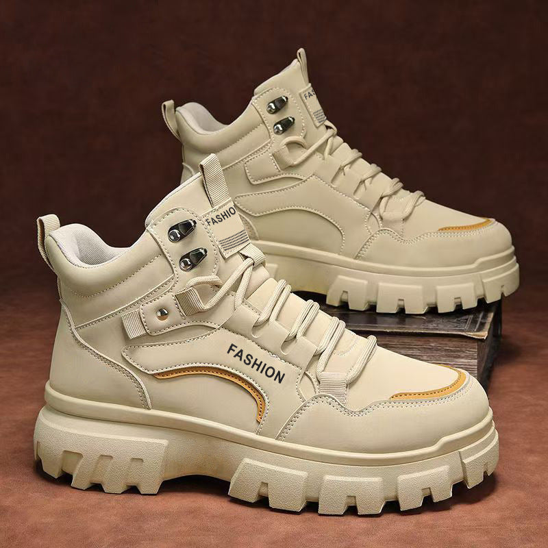 Kvinders High-Top Sneakers Trendy Komfortabel og Stilfuld 1