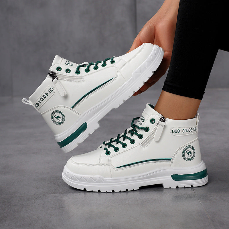 Kvinders High-Top Sneakers med Praktisk Snøring 0