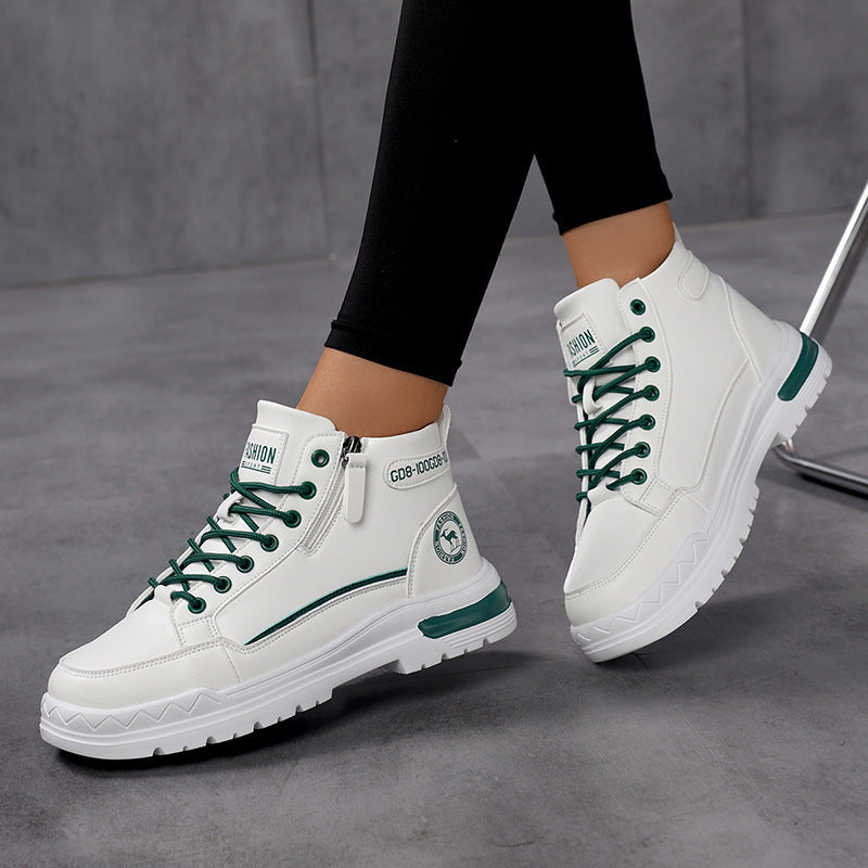 Kvinders High-Top Sneakers med Praktisk Snøring 1
