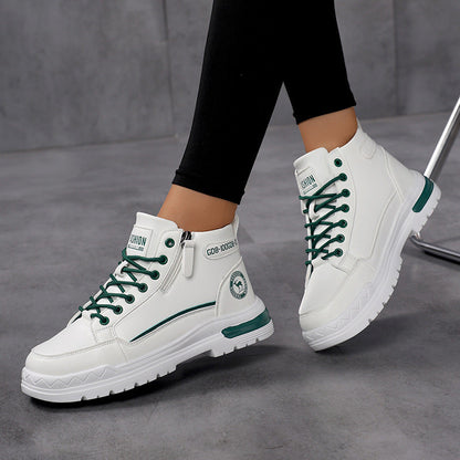 Kvinders High-Top Sneakers med Praktisk Snøring 1