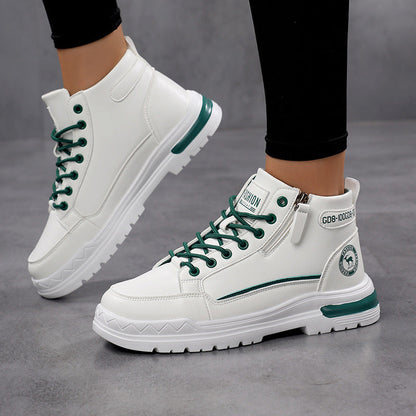 Kvinders High-Top Sneakers med Praktisk Snøring 3