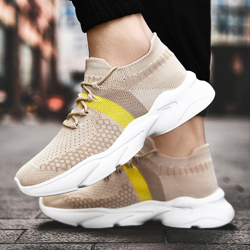 Kvinders High-Top Sportssneakers med Elastisk Design 3