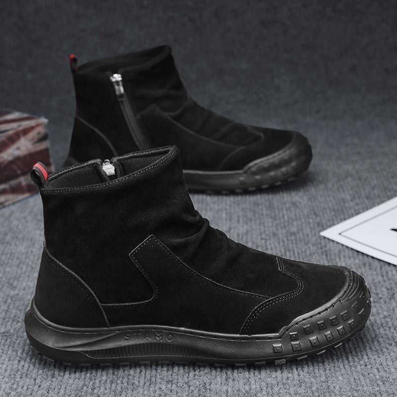Kvinders High-Top Støvler med Unik Tekstur 1