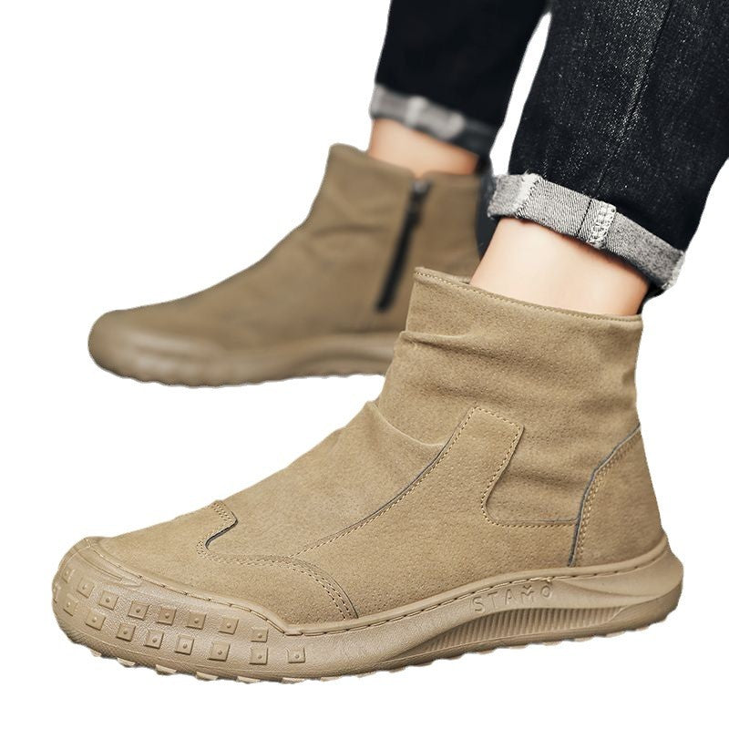 Kvinders High-Top Støvler med Unik Tekstur 4