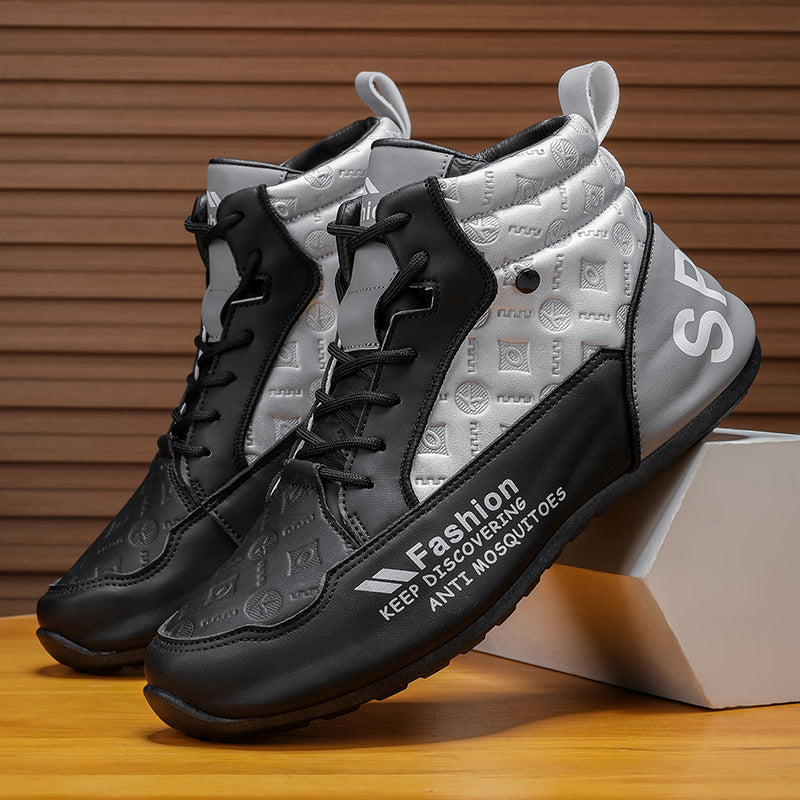 Kvinders Høje Sneakers Sporty Design 5