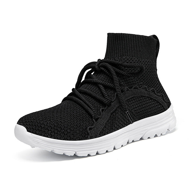 Kvinders Høje Sneakers med Innovativt Snøresystem Moderne Design 6