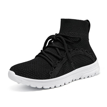 Kvinders Høje Sneakers med Innovativt Snøresystem Moderne Design 6
