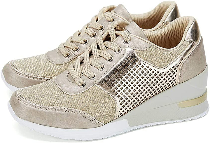Kvinders Højhælede Sneakers Kile 1