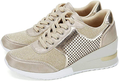 Kvinders Højhælede Sneakers Kile 1