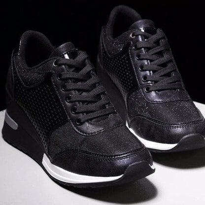 Kvinders Højhælede Sneakers Kile 3