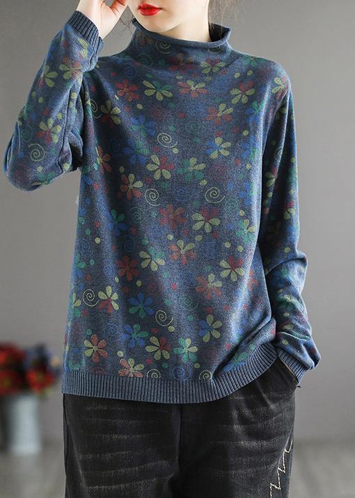 Kvinders Højhalset Sweater Top 3