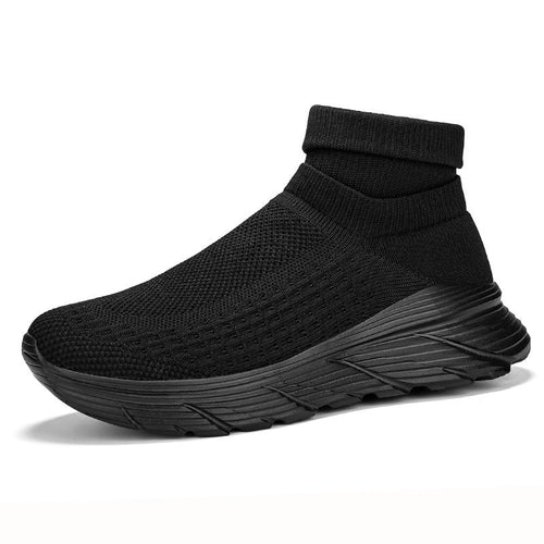 Kvinders Højstrikkede Sneakers med Komfortabel Fodseng 0