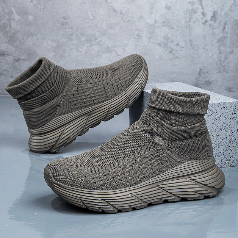 Kvinders Højstrikkede Sneakers med Komfortabel Fodseng 3