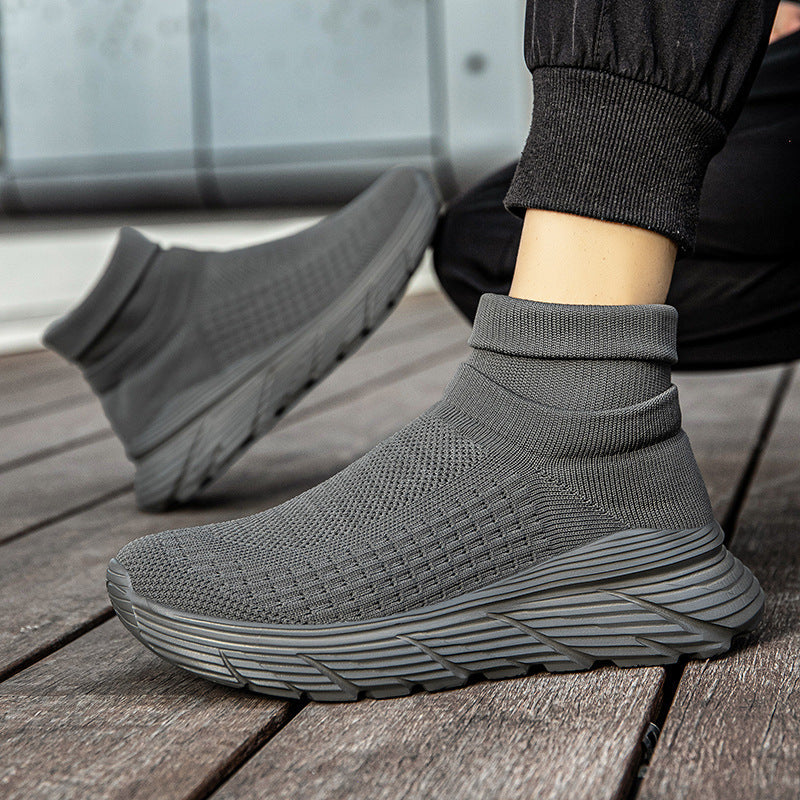 Kvinders Højstrikkede Sneakers med Komfortabel Fodseng 4