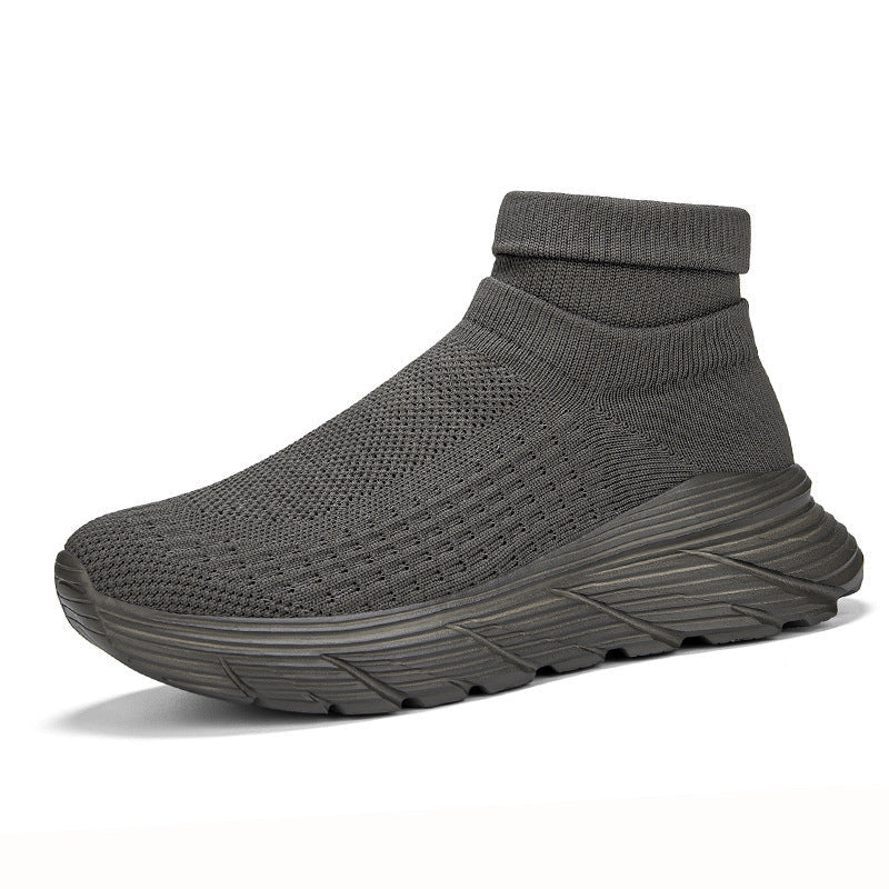 Kvinders Højstrikkede Sneakers med Komfortabel Fodseng 9