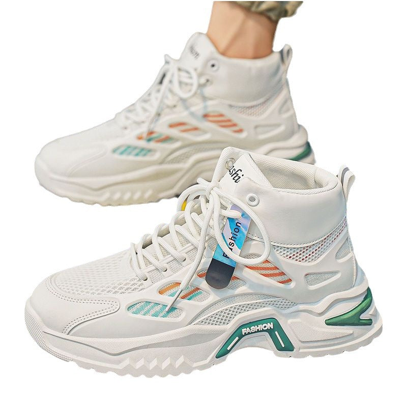 Kvinders Højtop Sneakers Fritid Moderne Design 4