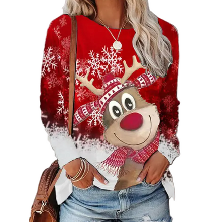 Kvinders Julesweater Festlig 0