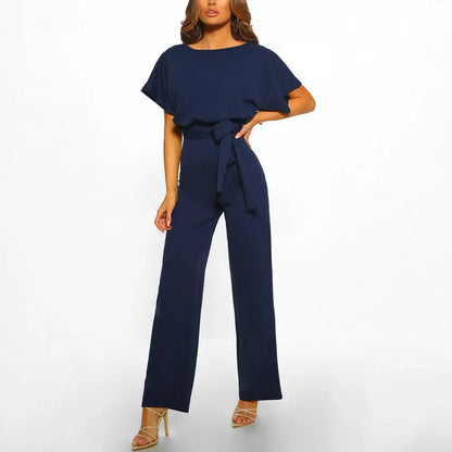 Kvinders Jumpsuit Casual Letvægts Åndbart Stof 7