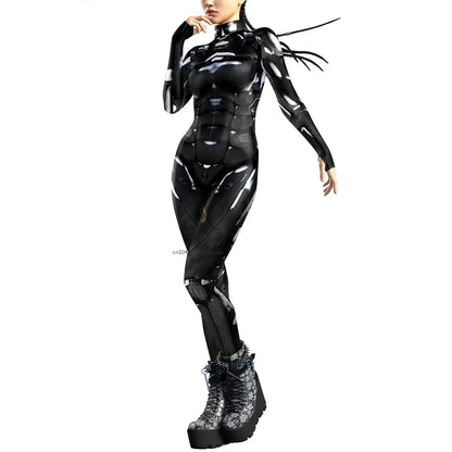 Kvinders Jumpsuit Futuristisk Punk Robot Stil 0
