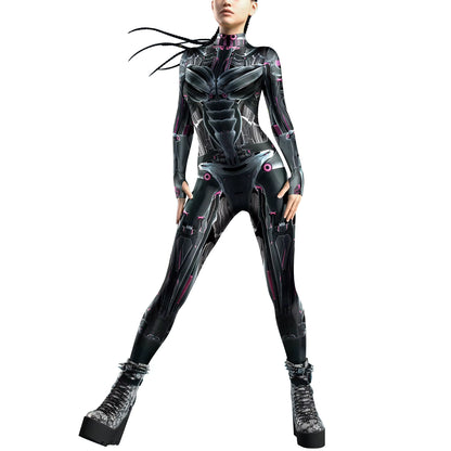 Kvinders Jumpsuit Futuristisk Punk Robot Stil 11