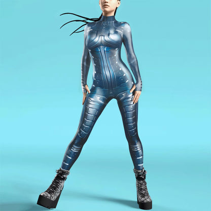 Kvinders Jumpsuit Futuristisk Punk Robot Stil 12